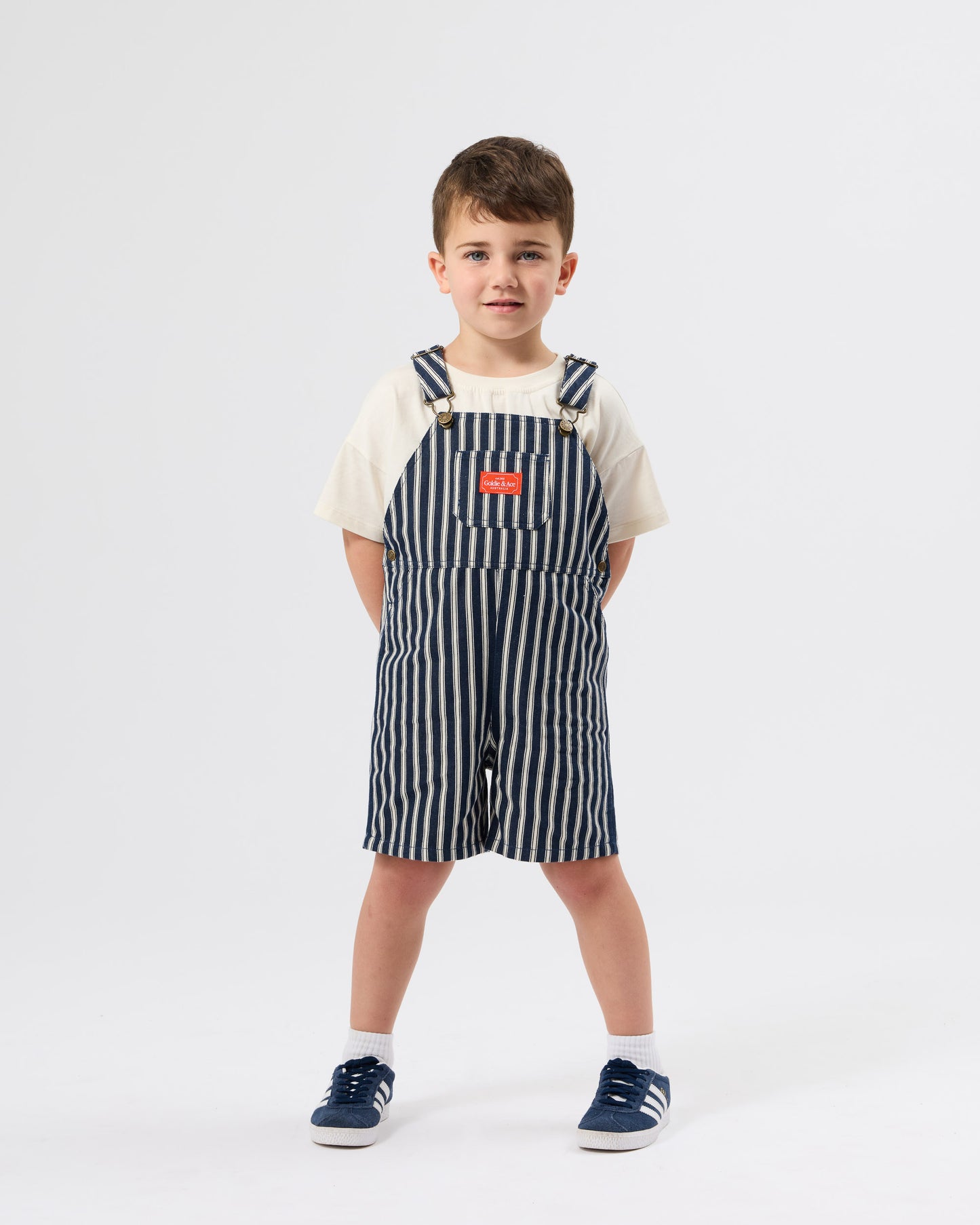 Goldie + Ace - Burton Overall | Railroad Stripe