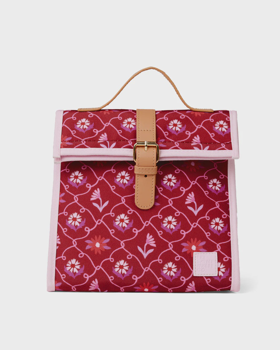 The Somewhere Co - Lunch Satchel Rosewood