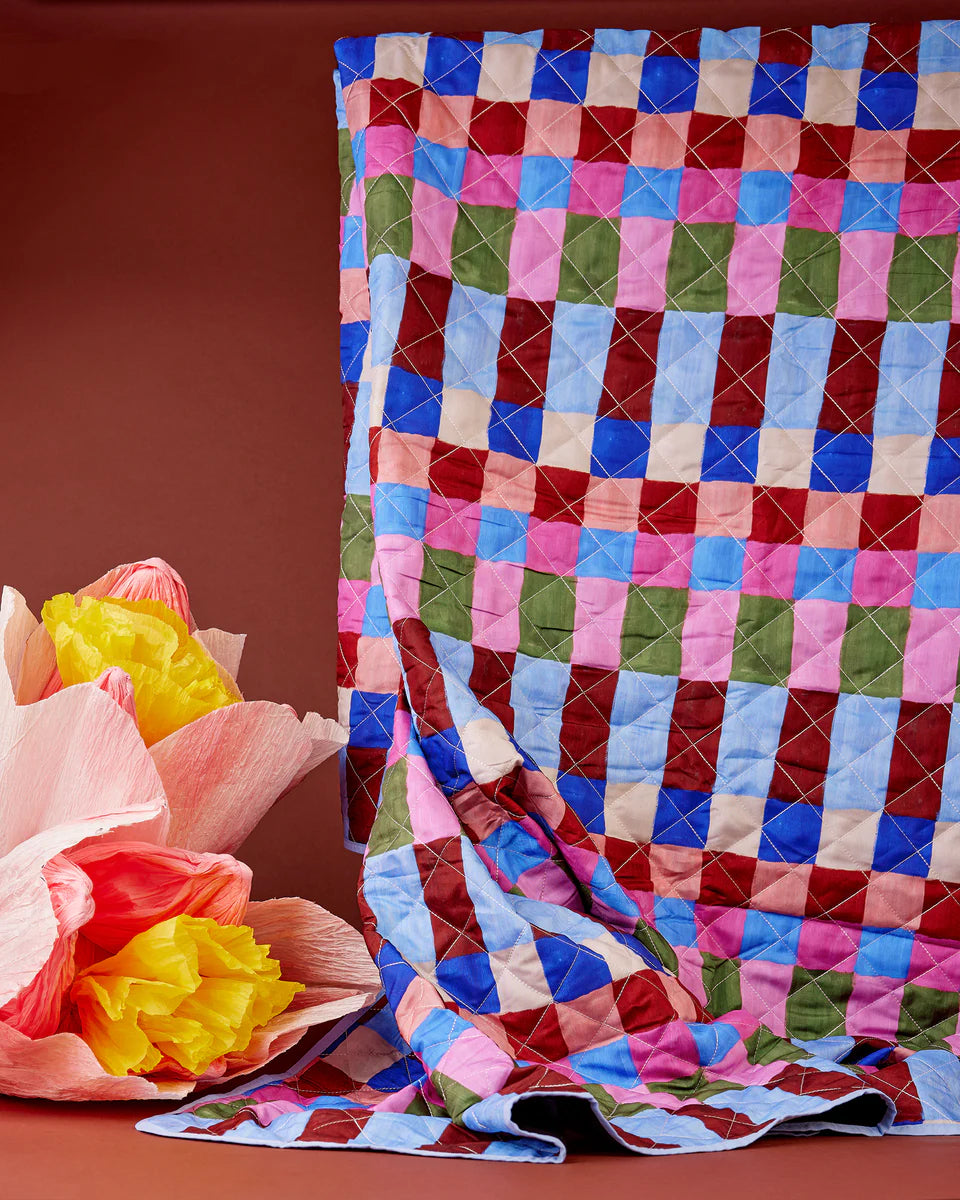 The Somewhere Co - XL Picnic Rug Hopscotch - The Ivy Room Adelaide