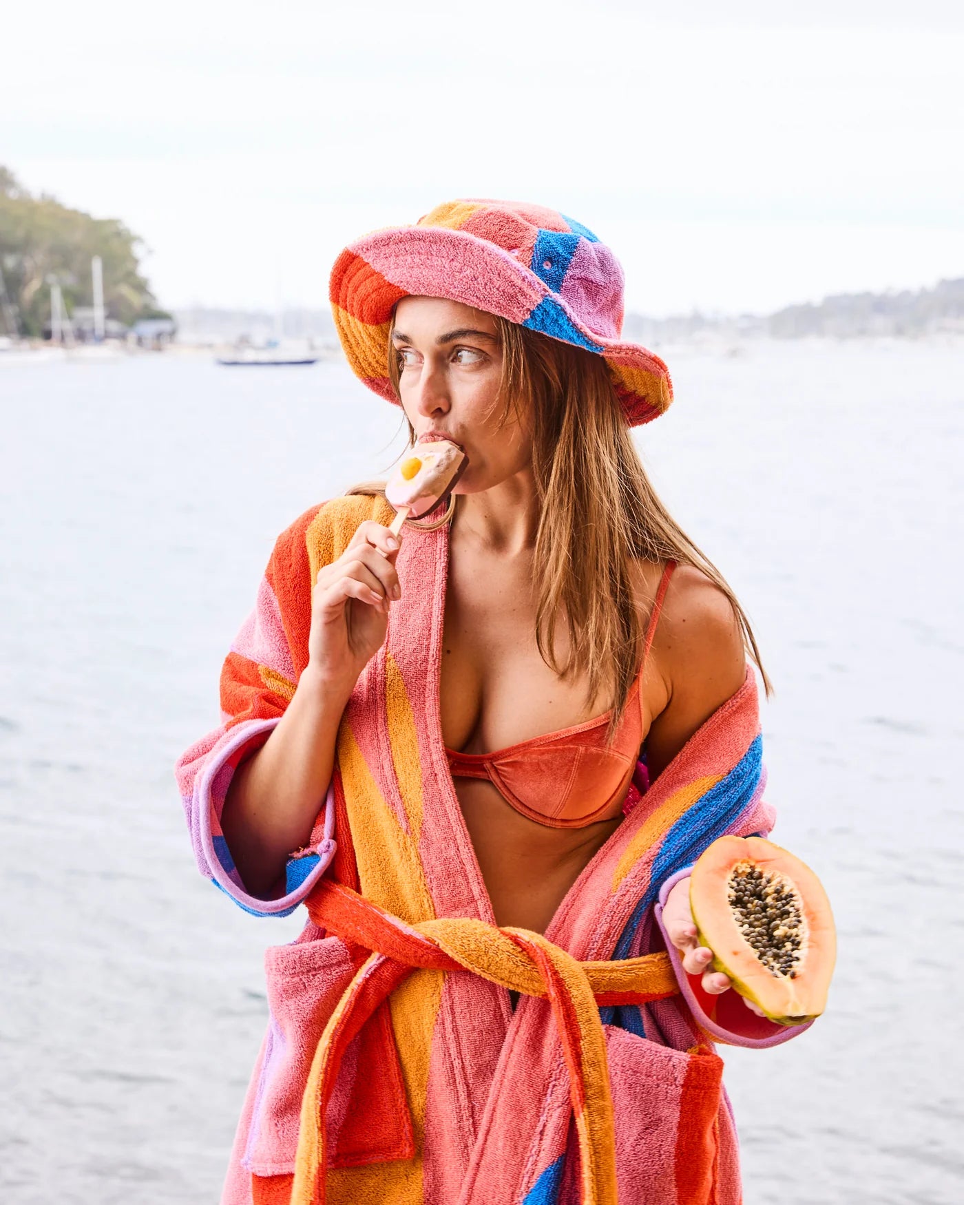 Kip & Co - Surfs Up Terry Mini Robe
