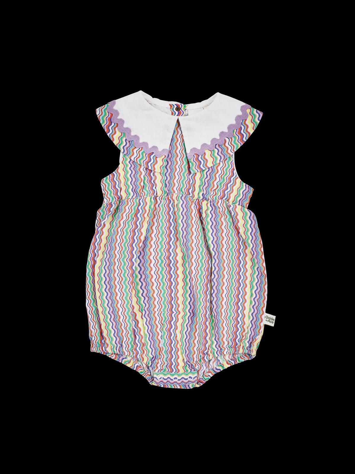 Goldie + Ace - Ric Rac Ava Collared Romper