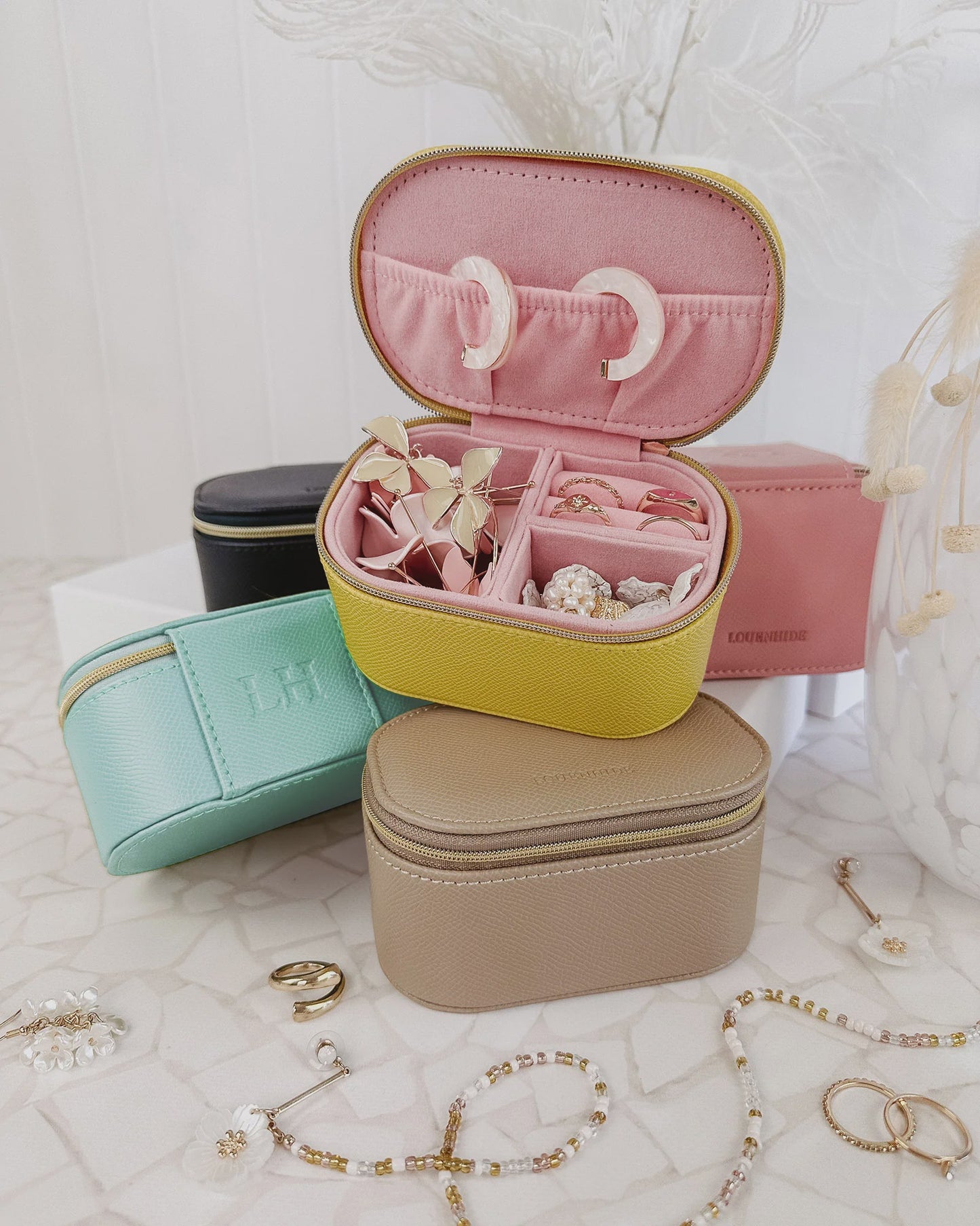 Louenhide - Olive Jewellery Box - The Ivy Room Adelaide