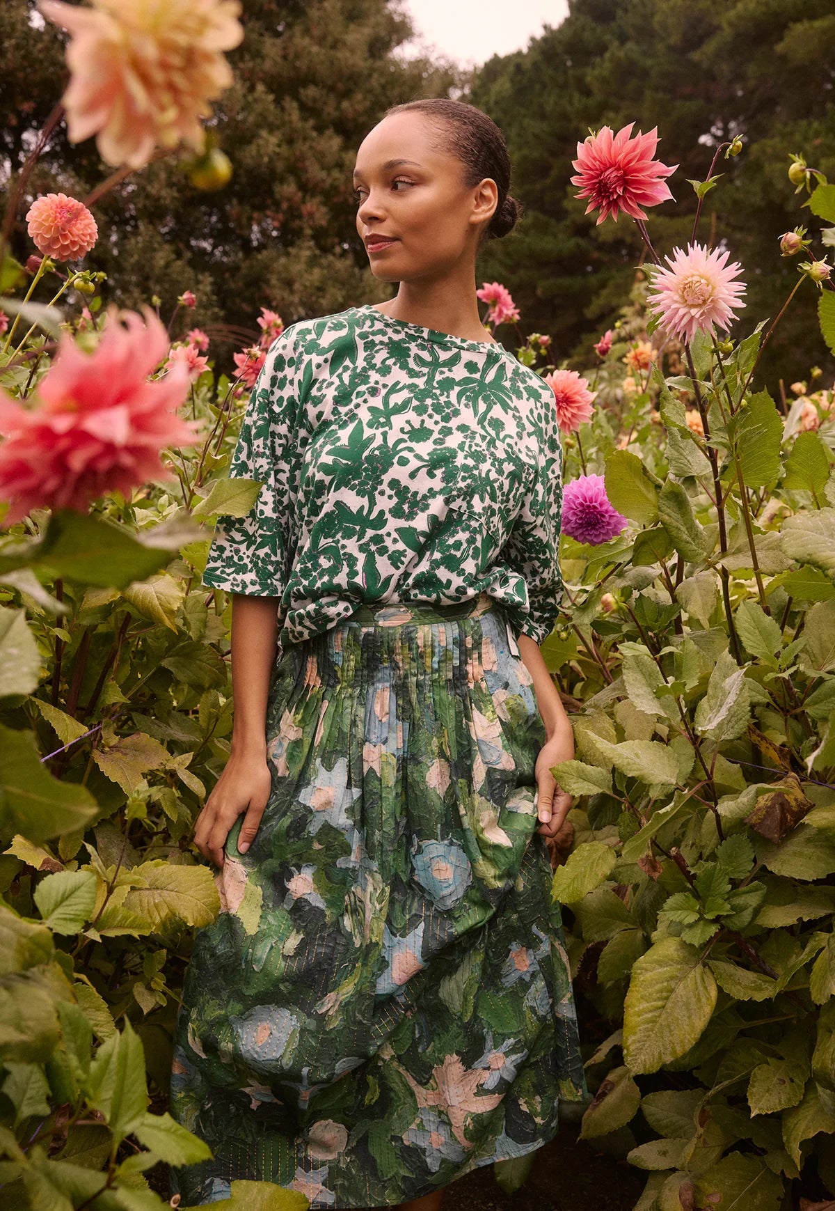 Nancybird - Alma Yolk Skirt - The Ivy Room Adelaide