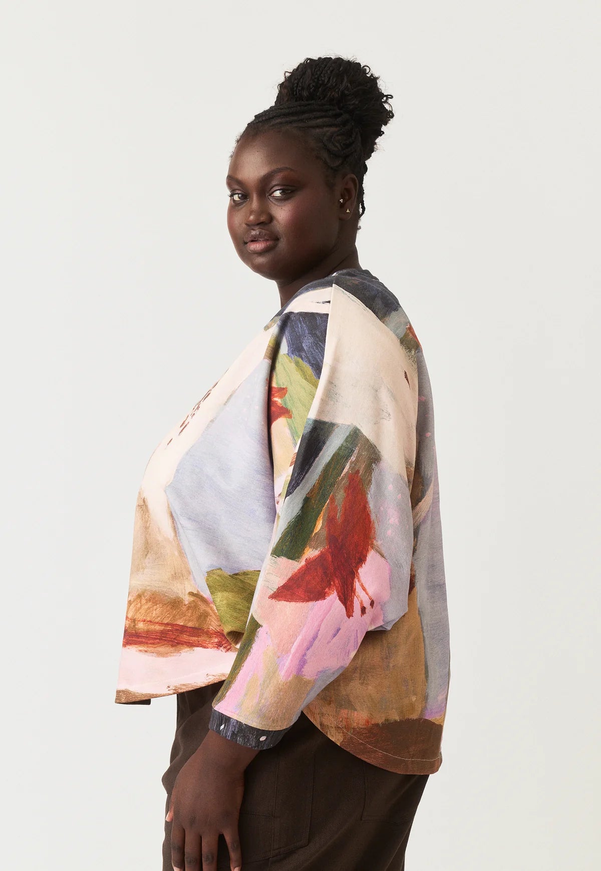 Nancybird - Dahlia Batwing Sweat Night Herons - The Ivy Room Adelaide