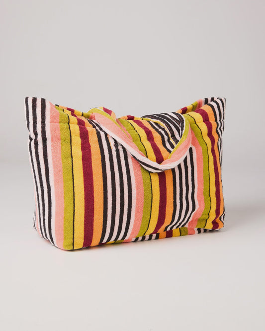 Kip & Co - Casablanca Stripe Terry Oversized Beach Bag - The Ivy Room Adelaide