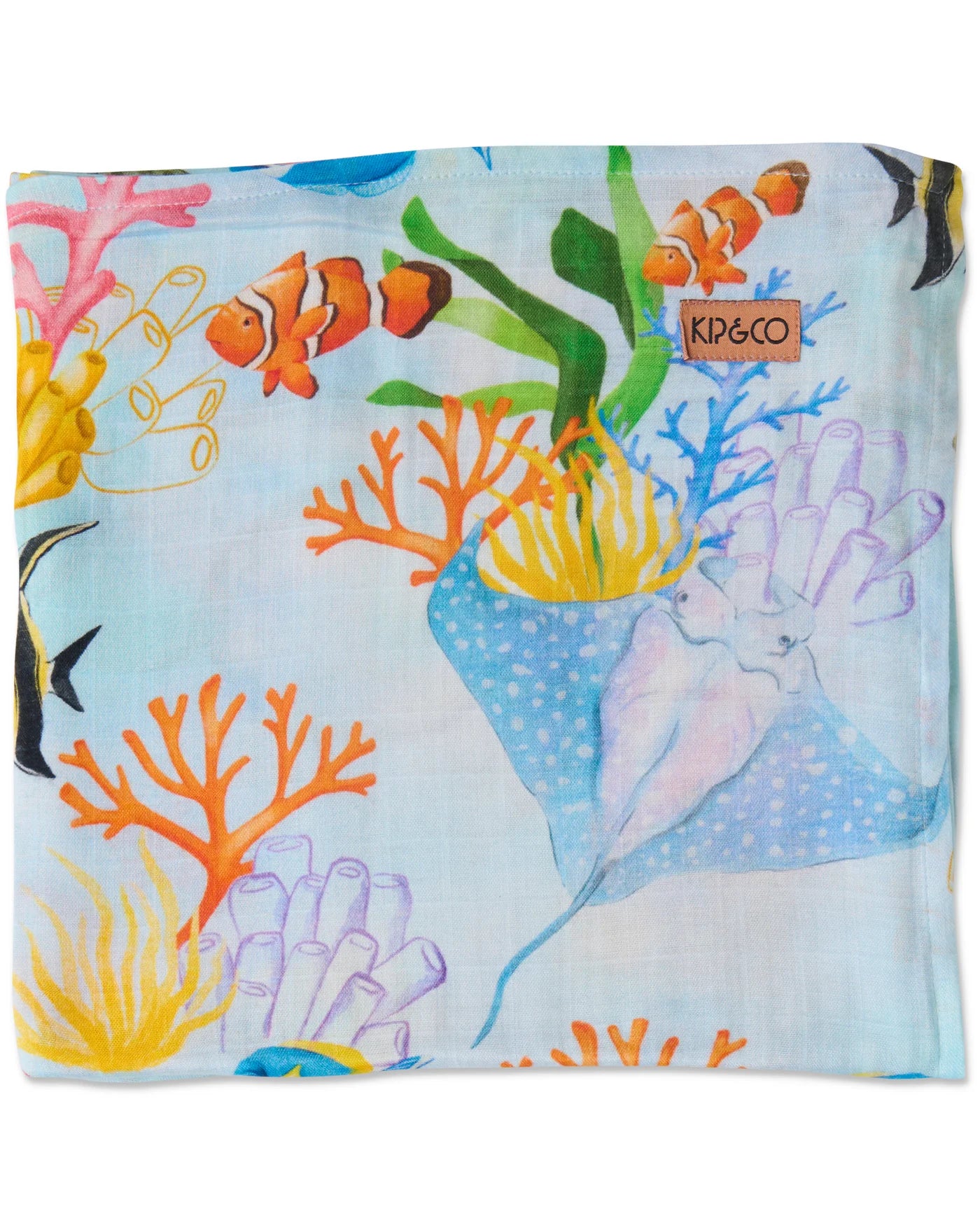 Kip & Co - Reef Life Bamboo Swaddle