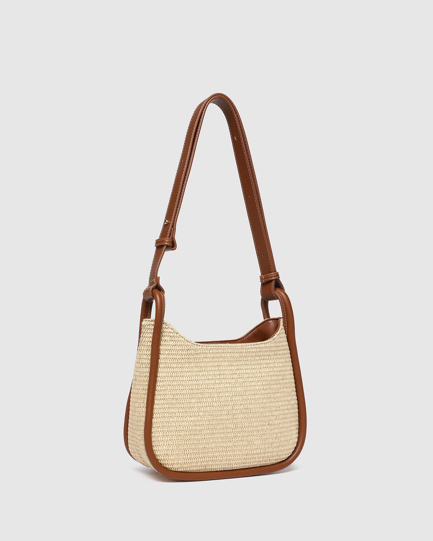 Louenhide - Clare Raffia Shoulder Bag