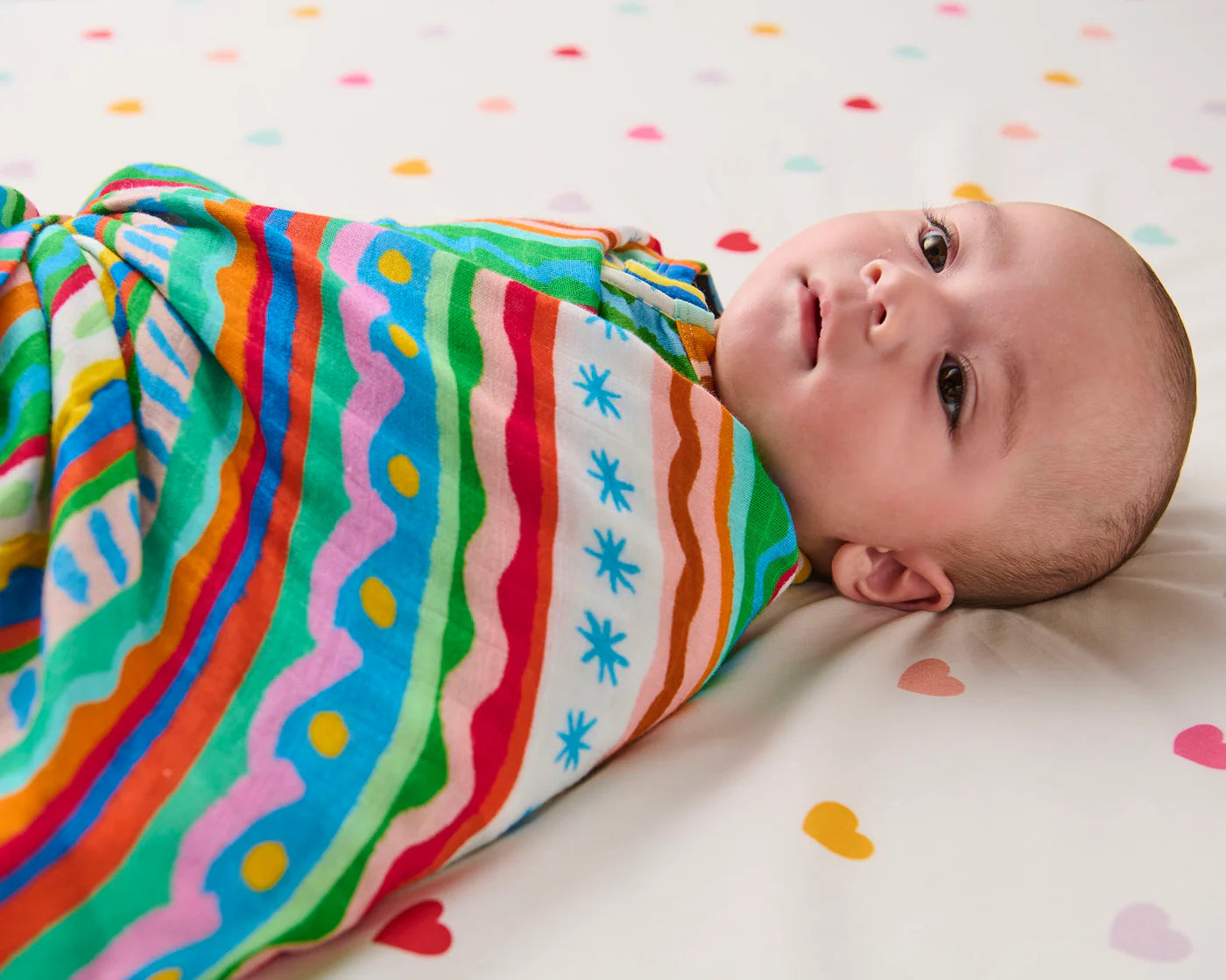 Kip & Co - Beach Patterns Bamboo Swaddle