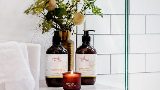 Myrtle & Moss - Mini Soy Candle - The Ivy Room Adelaide