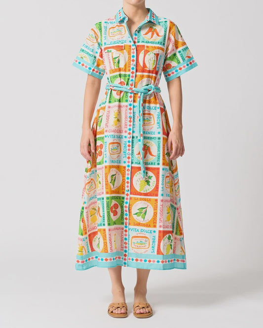 Walnut - Cannes Dress / Ciao Sicily - The Ivy Room Adelaide