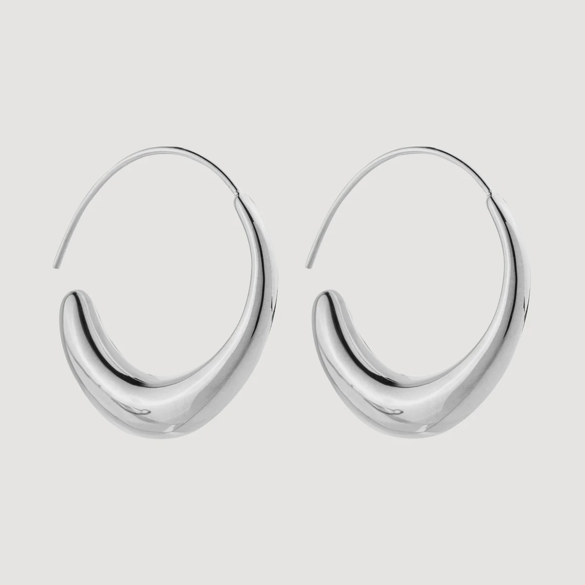 Najo - Flow Earring Silver - The Ivy Room Adelaide