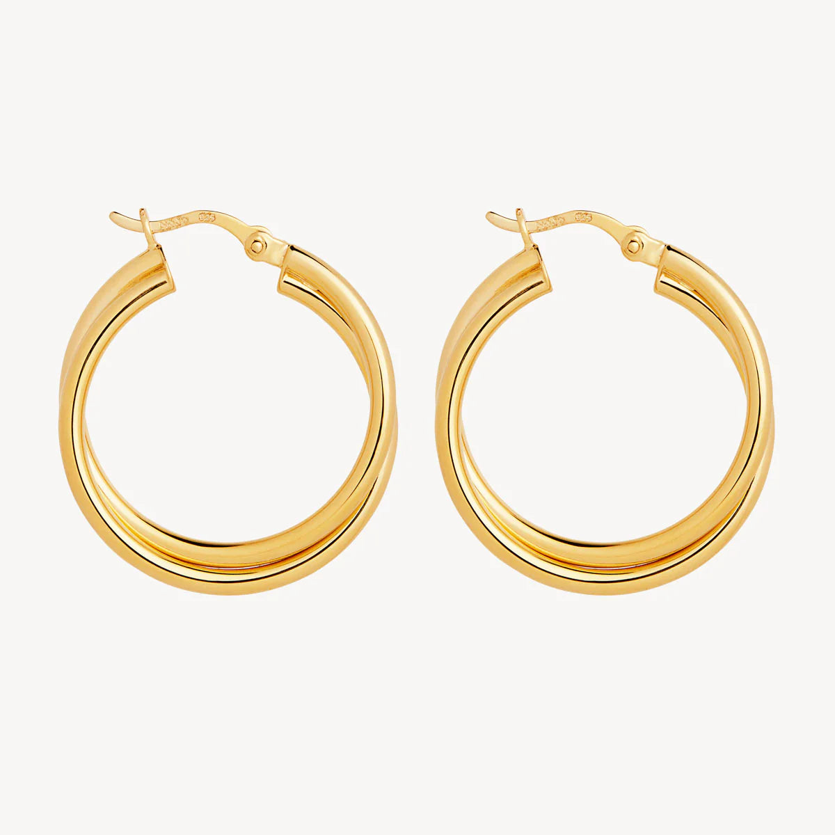 Najo - Duet Hoop Earring - The Ivy Room Adelaide
