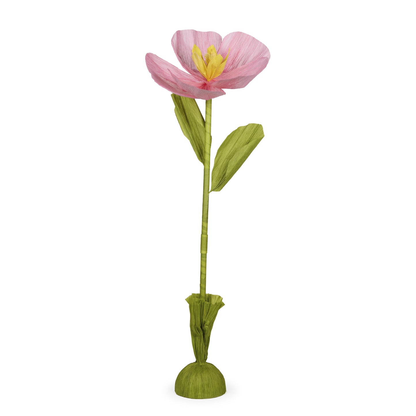 Holly & Ivy - 130cm Standing Pink Poppy - The Ivy Room Adelaide