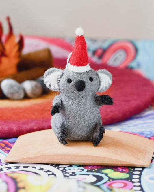 Tara Treasures - Christmas Felt Koala