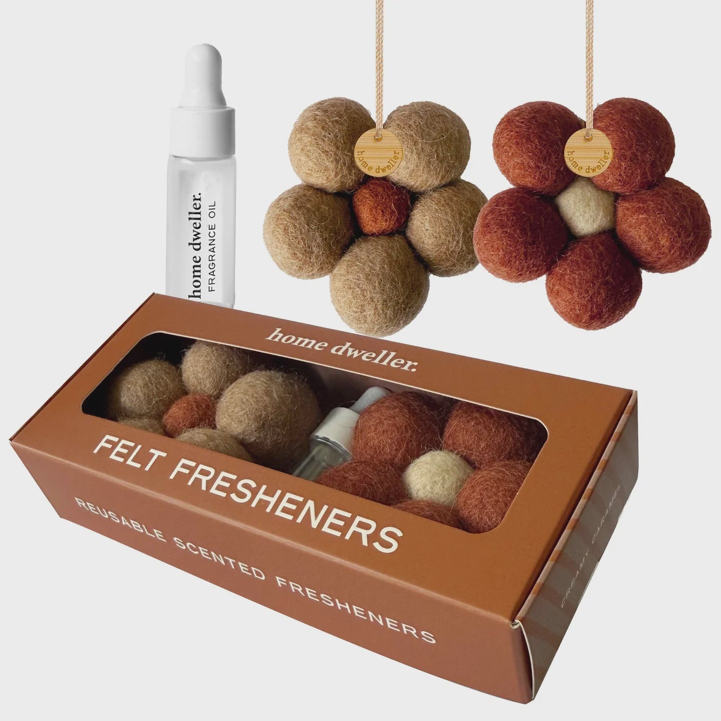 Home Dweller - Felt Fresheners Creamy Caramel