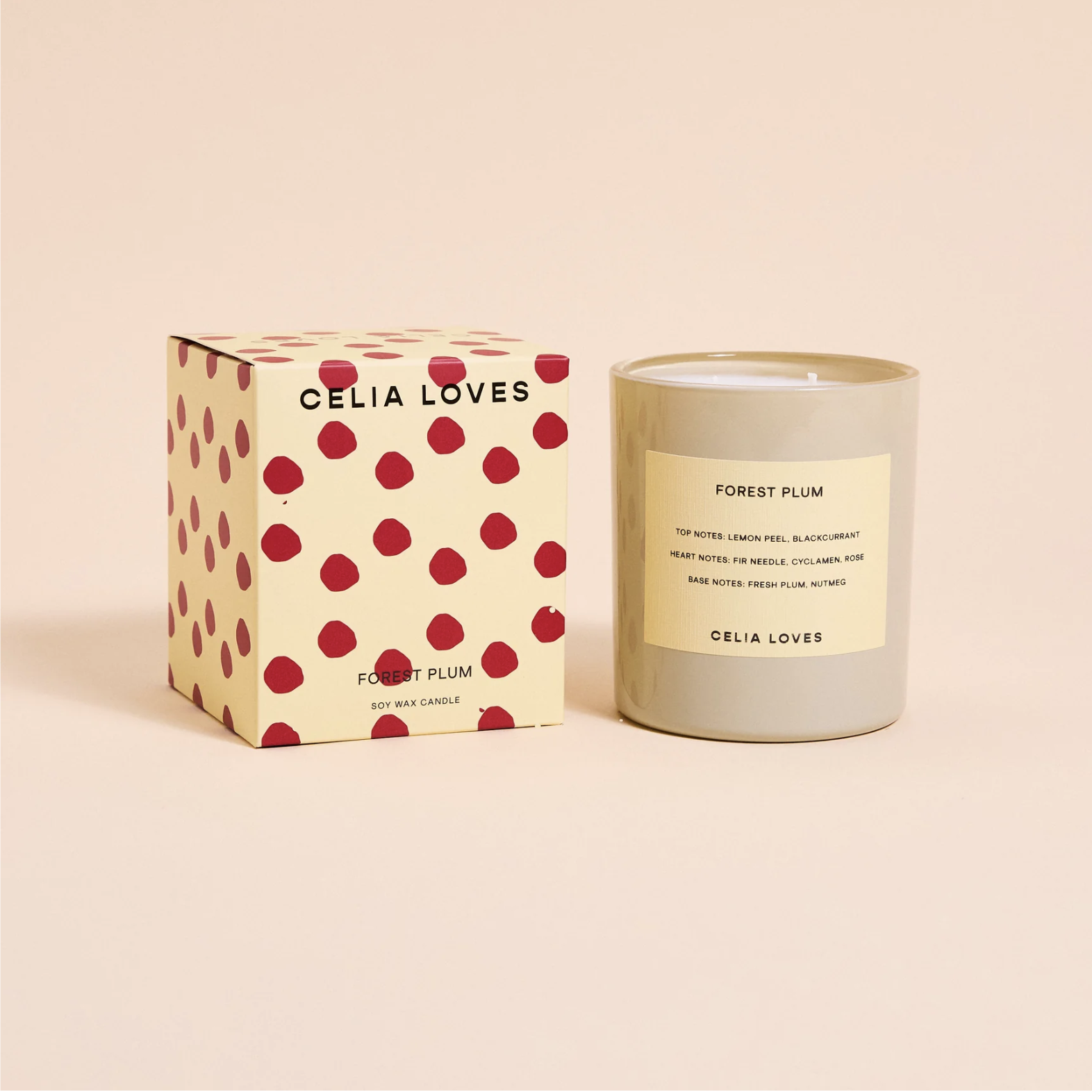 Celia Loves - 80hr Candle | Forest Plum - The Ivy Room Adelaide