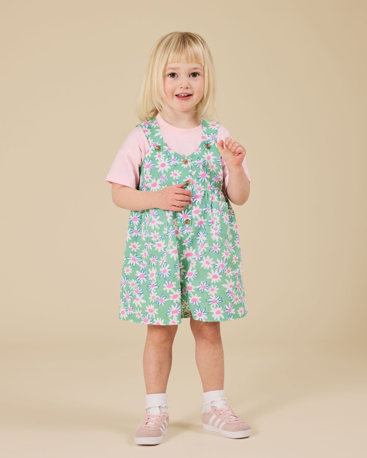 Goldie + Ace - Daisy Patch Sara Shortalls