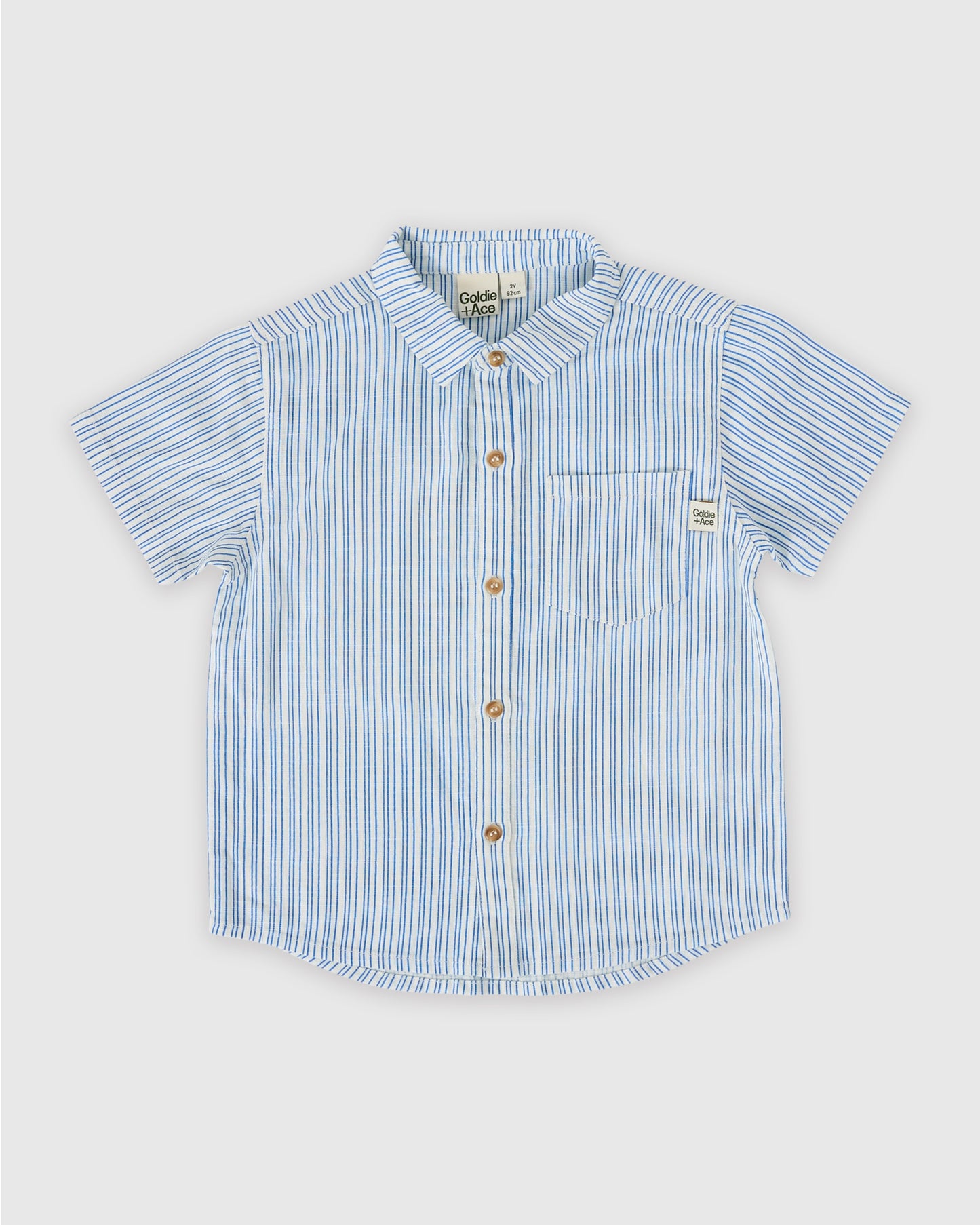 Goldie + Ace - Sailor Stripe Holiday Shirt