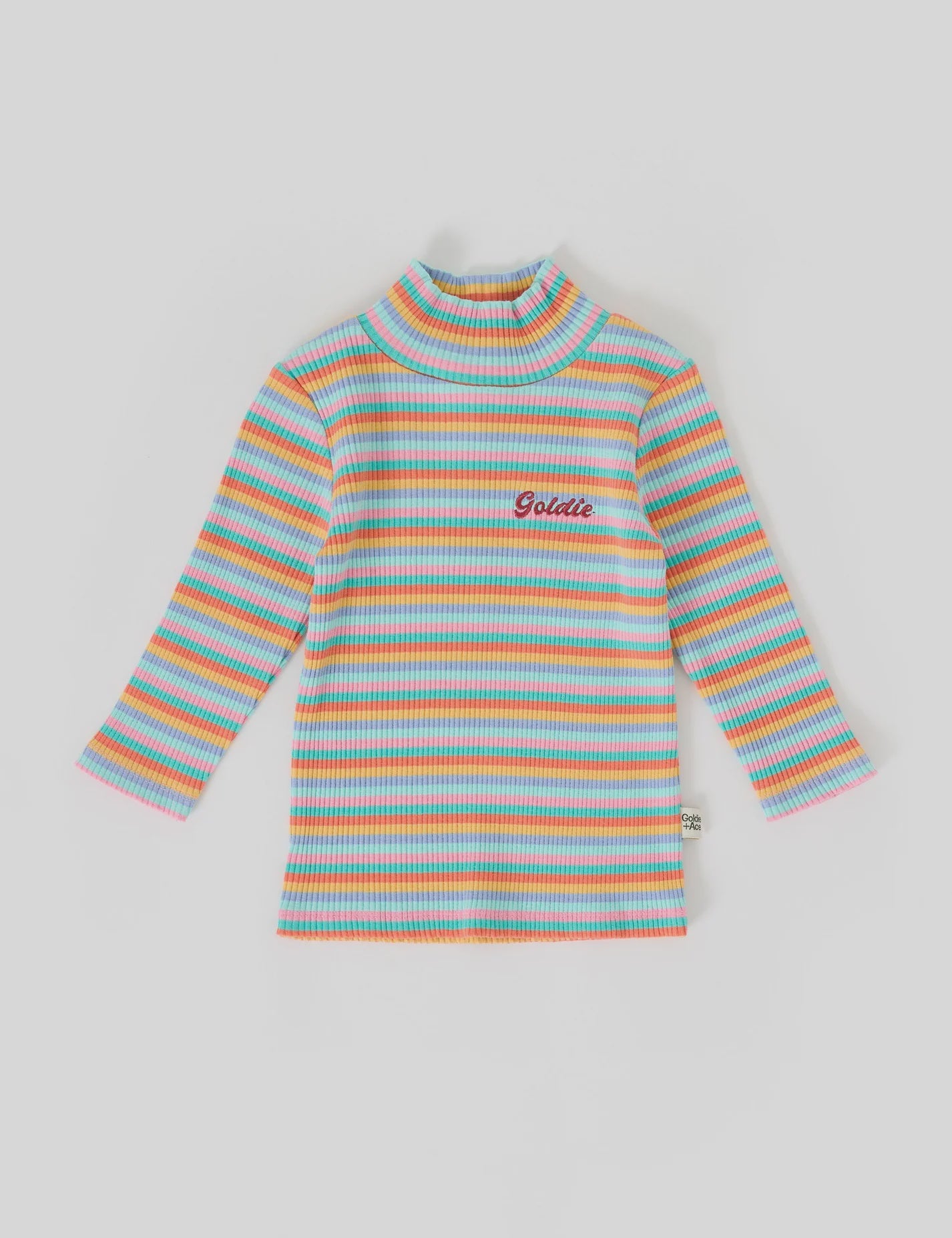 Goldie + Ace - Candy Stripe Rib Skivvy - The Ivy Room Adelaide