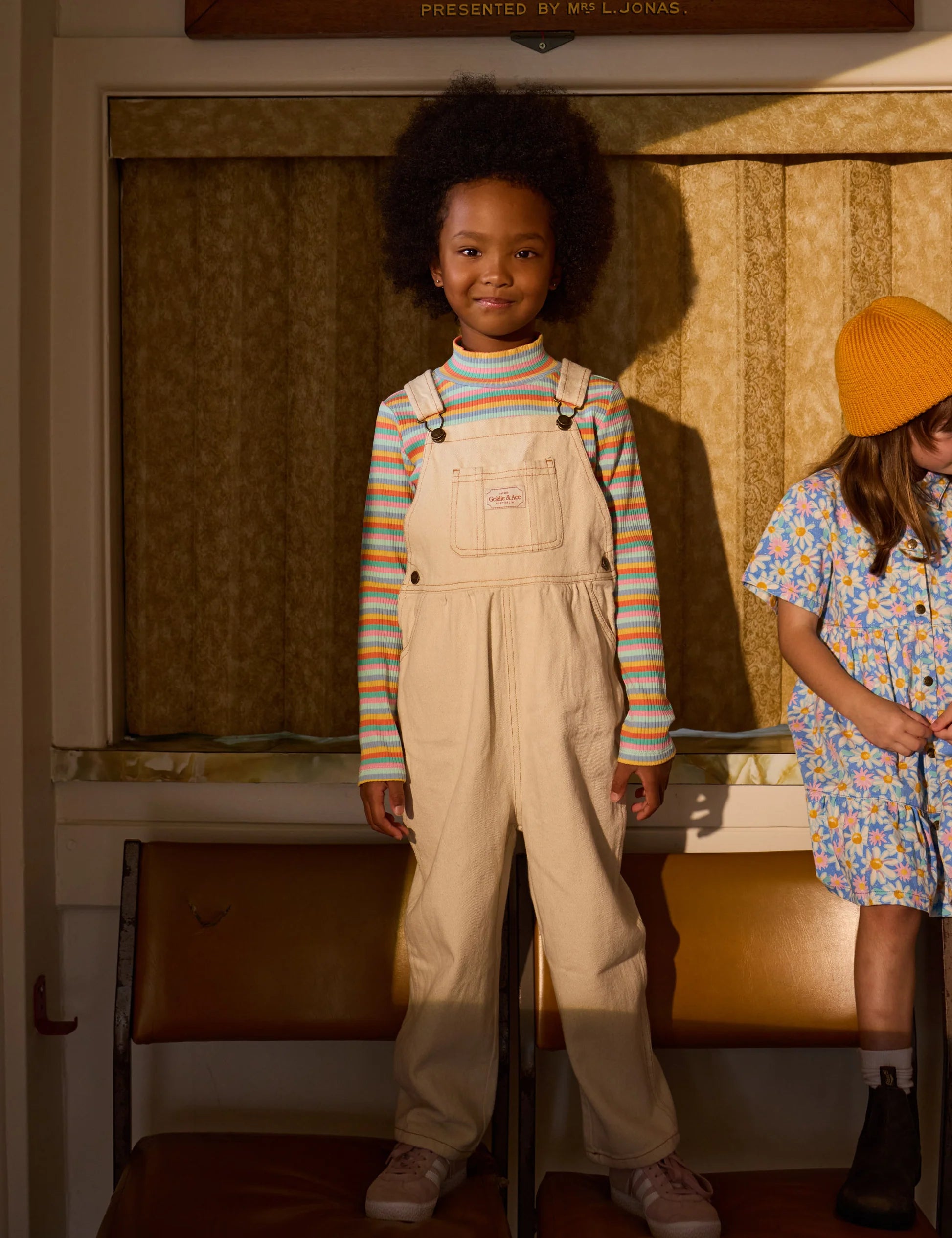 Goldie + Ace - Candy Stripe Rib Skivvy - The Ivy Room Adelaide