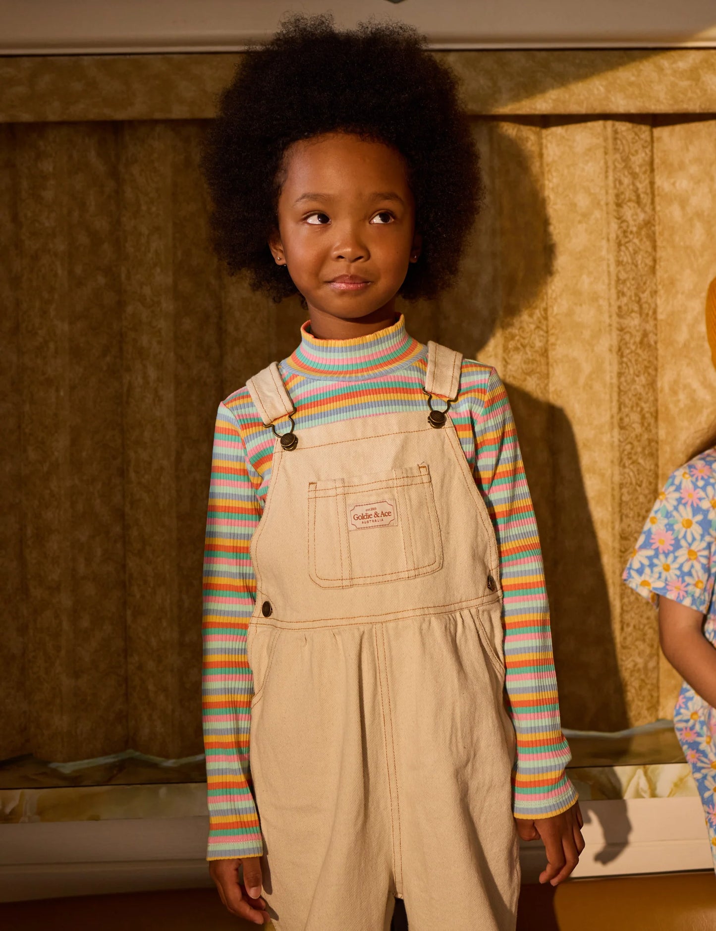 Goldie + Ace - Candy Stripe Rib Skivvy - The Ivy Room Adelaide