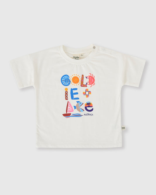 Goldie + Ace - G'Day from the Bay T-Shirt - The Ivy Room Adelaide