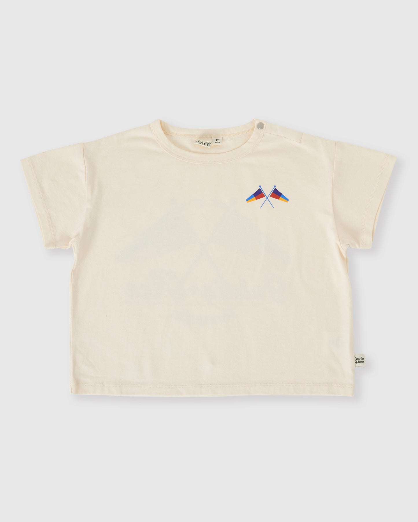 Goldie + Ace - Nautical Flag Oversized T Shirt