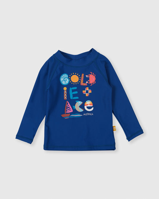 Goldie + Ace - G'Day form the Bay Rashguard - The Ivy Room Adelaide