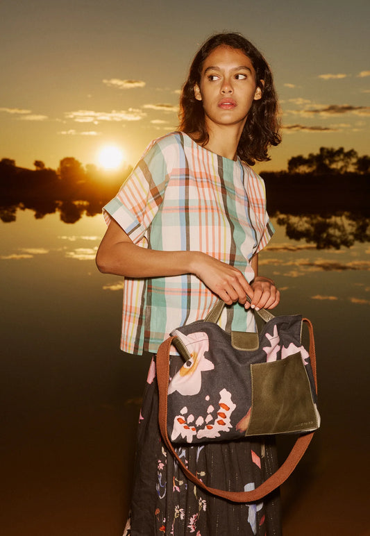 Nancybird - Assemble Tote / Watercolour - The Ivy Room Adelaide