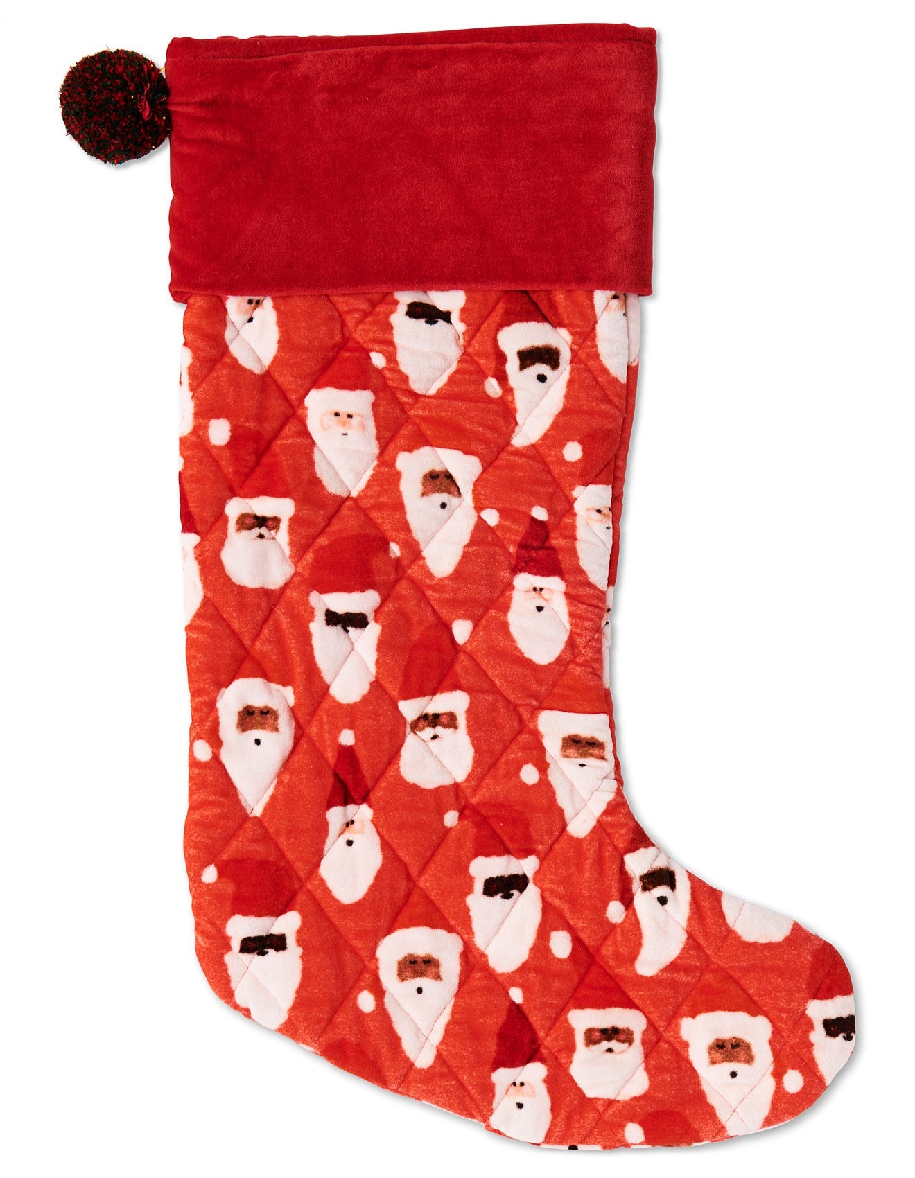 Kip & Co - Christmas Velvet Stocking - The Ivy Room Adelaide