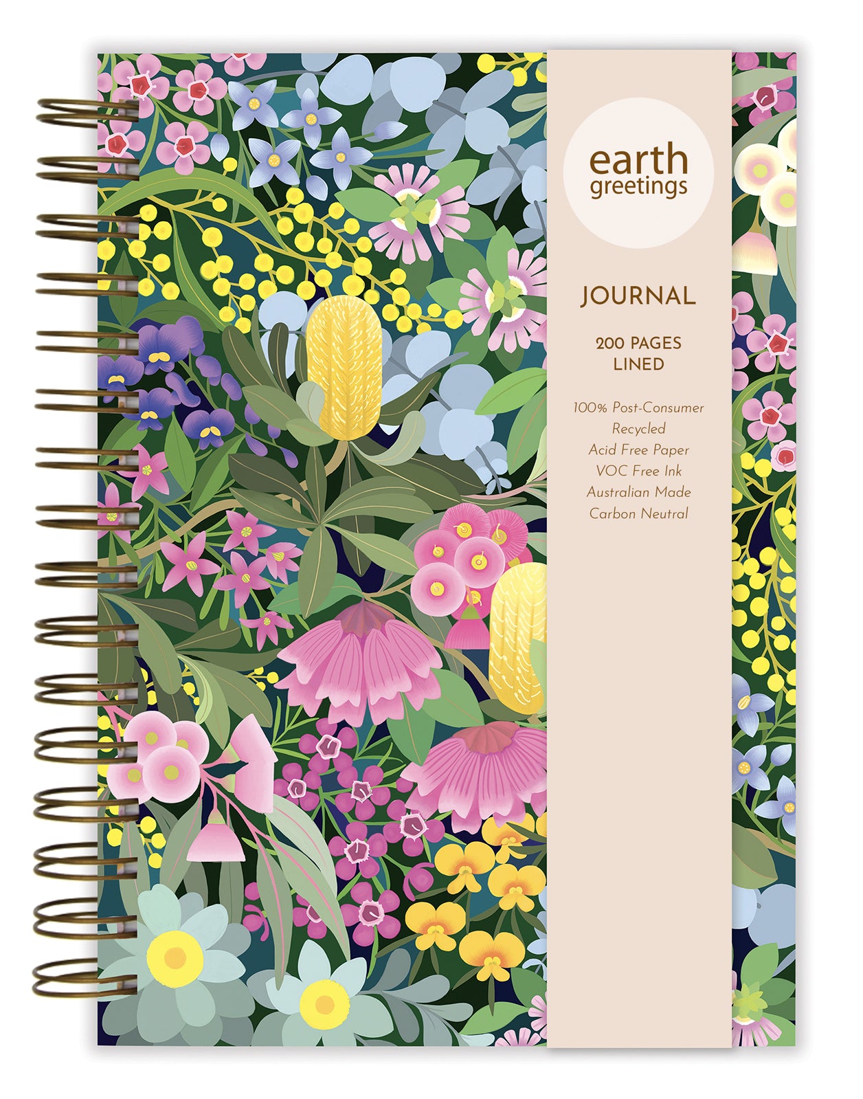 Earth Greetings - A5 Lined Journals
