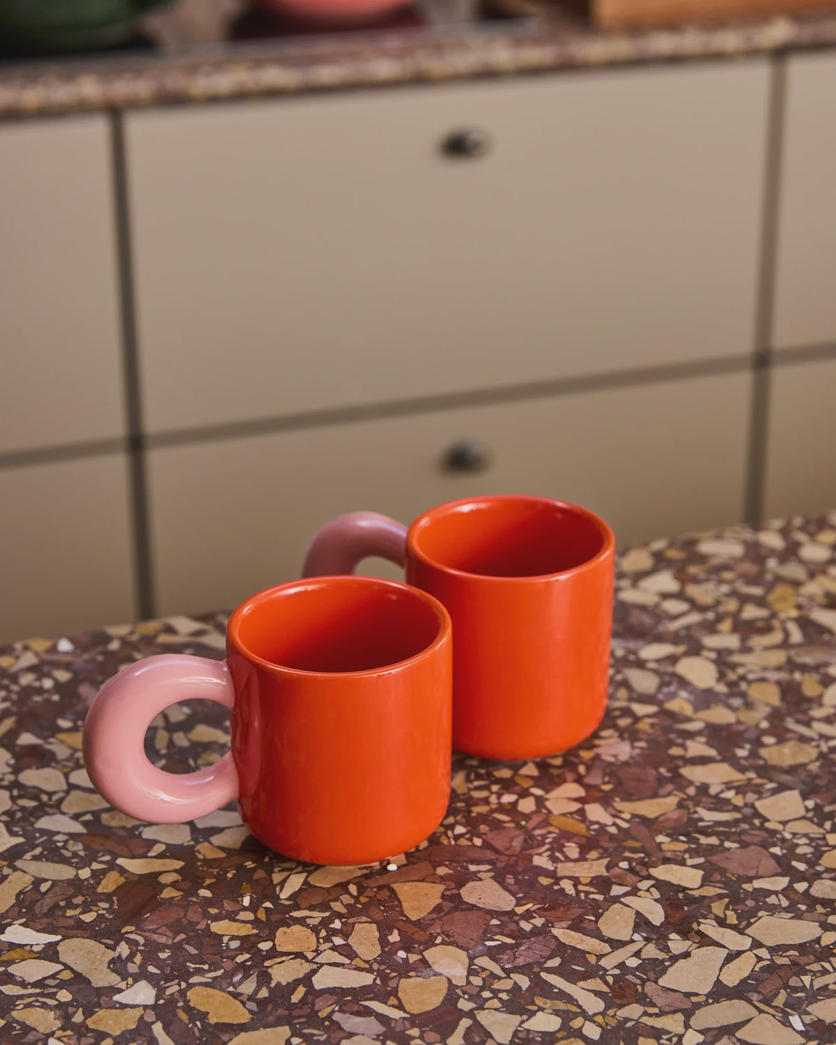 Kip & Co - Red Mug Two Piece Set