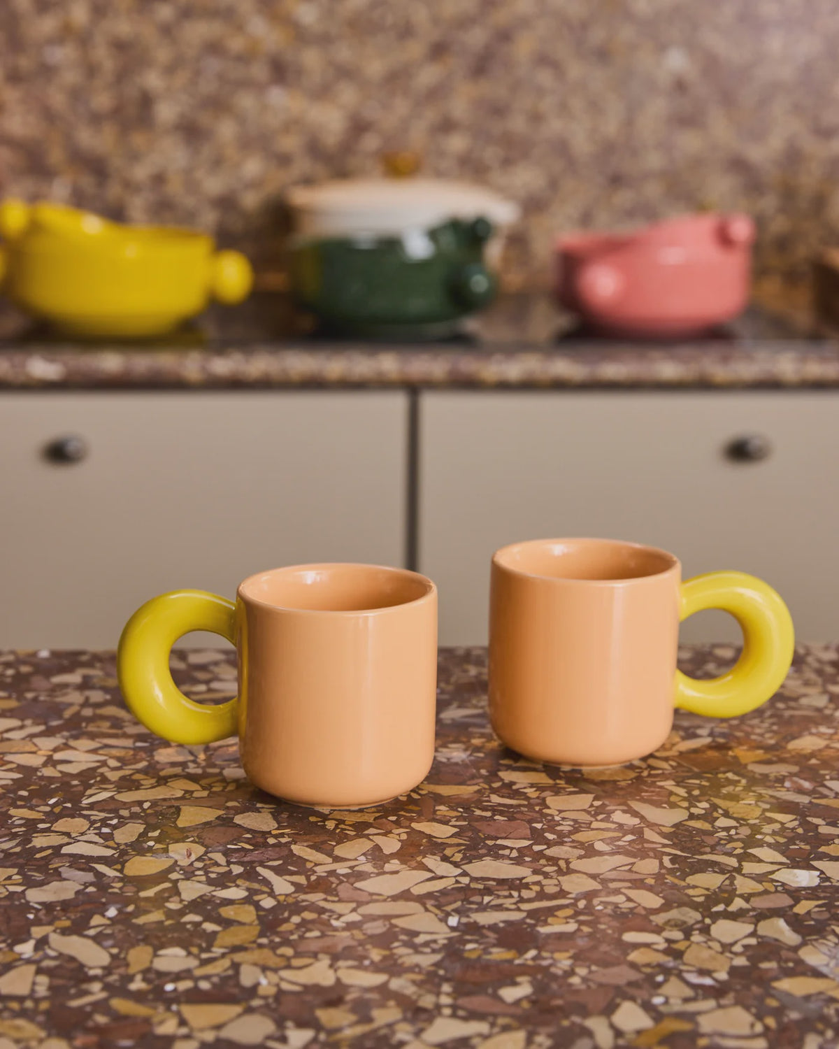 Kip & Co - Citron Mug Two Piece Set