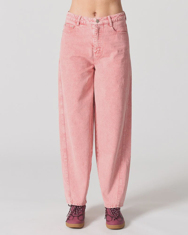 Walnut - Laguna Jeans / Pink