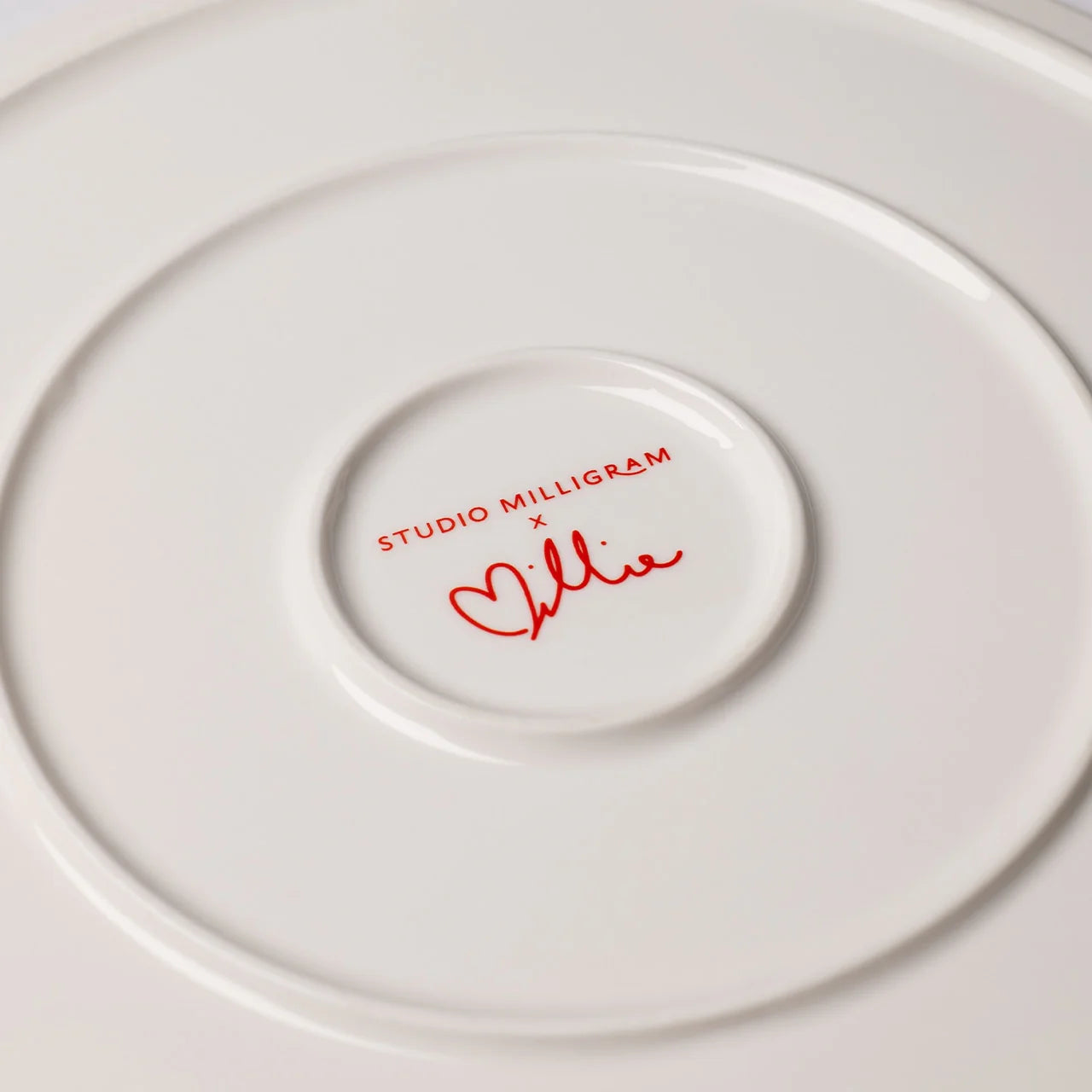 Studio Milligram - Christmas Plate Prawn - The Ivy Room Adelaide