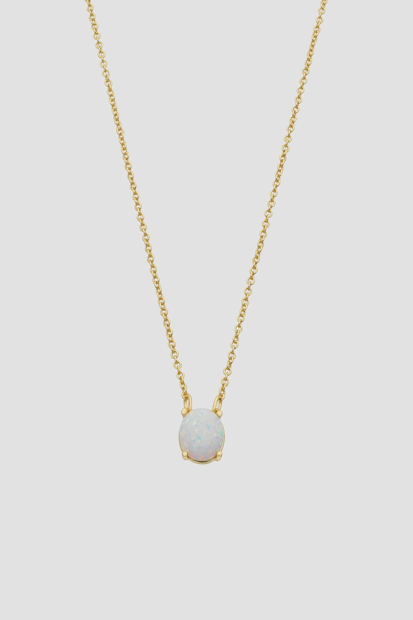 Emery Gold Opal Necklace - The Ivy Room Adelaide