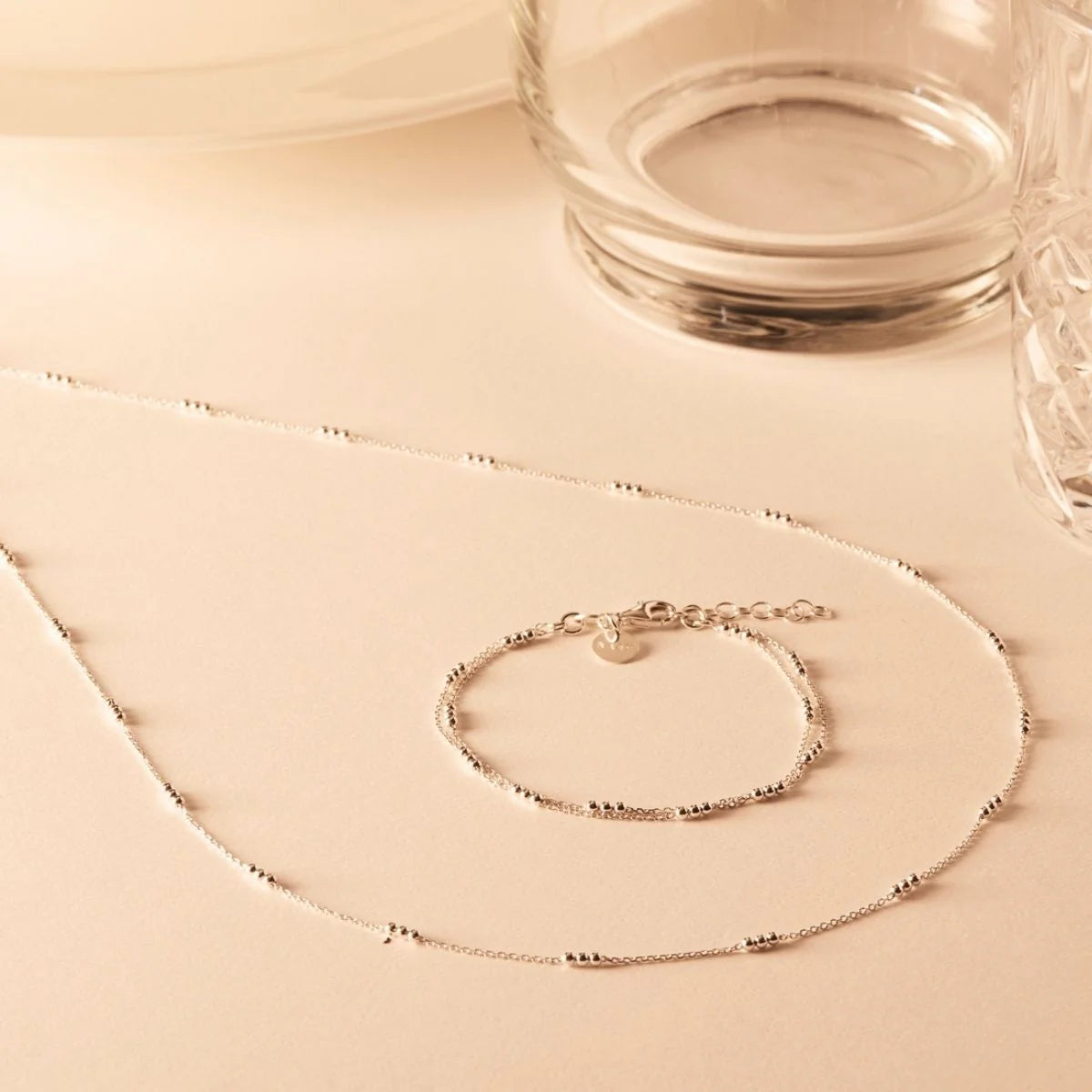 Najo - Halcyon Necklace 45cm Silver - The Ivy Room Adelaide