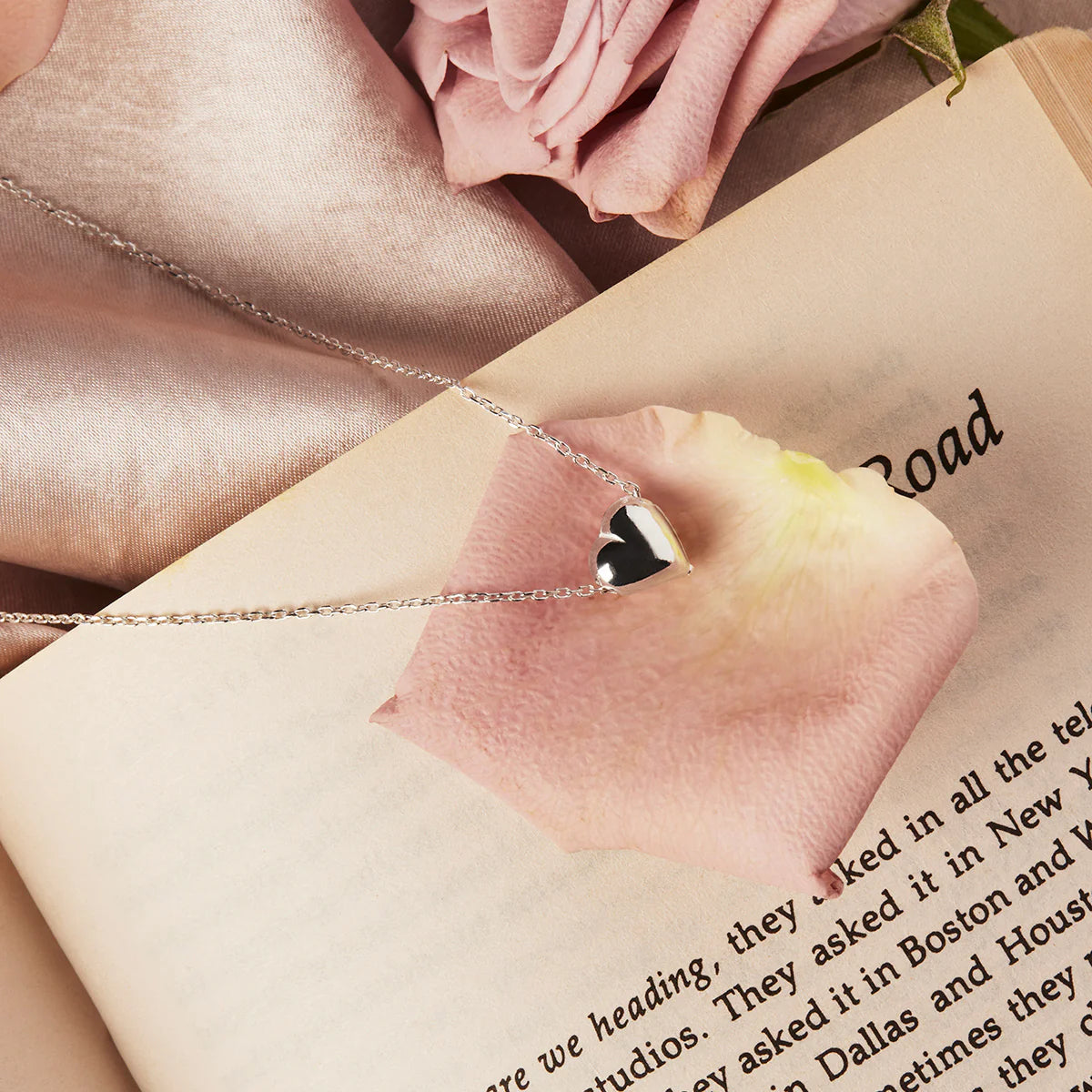 Najo - Amore Charm Necklace Silver - The Ivy Room Adelaide