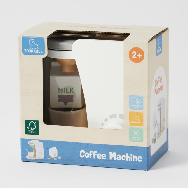 Zookabee - Wooden Coffee Machine