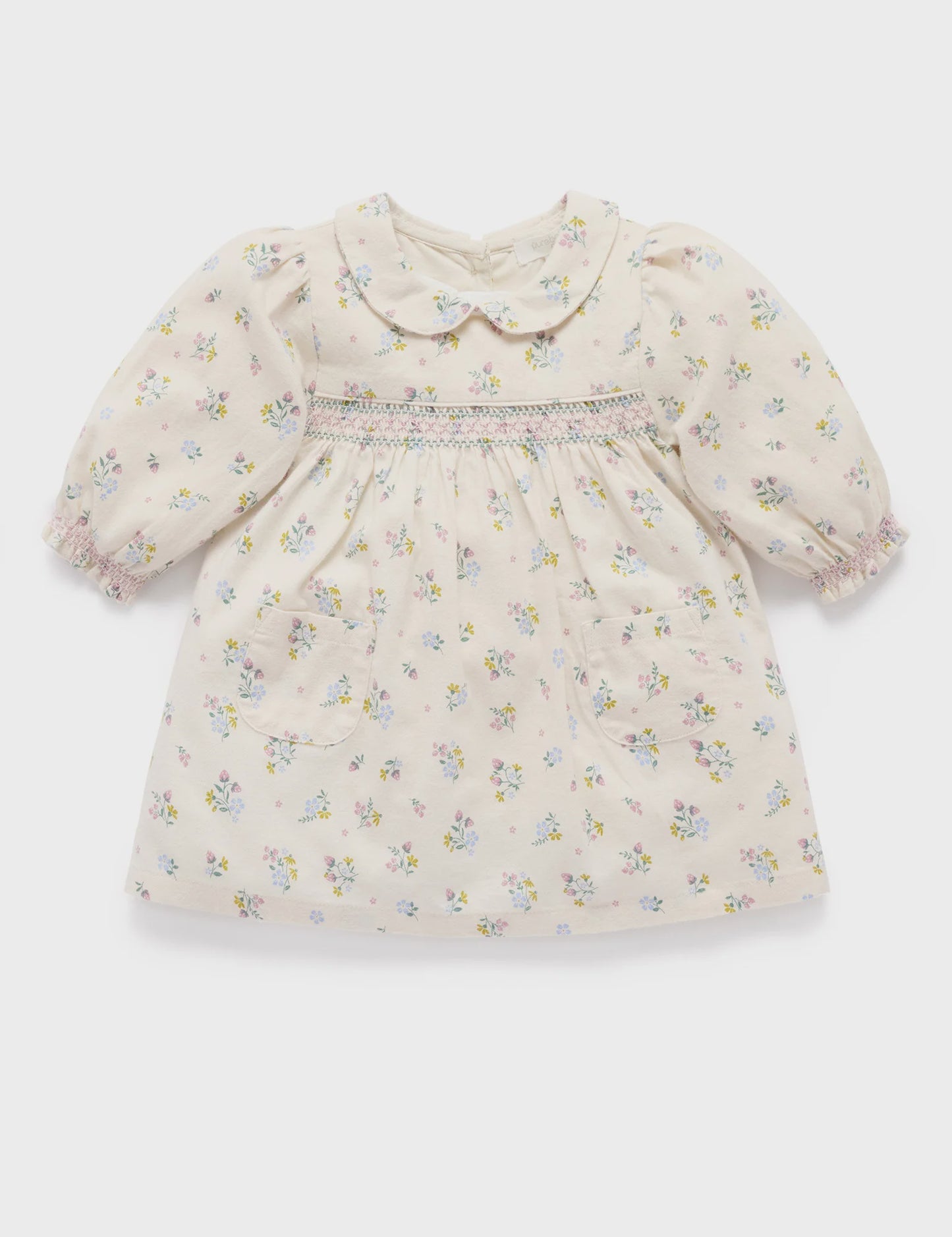 Pure Baby - Strawberry Smocked Dress - The Ivy Room Adelaide