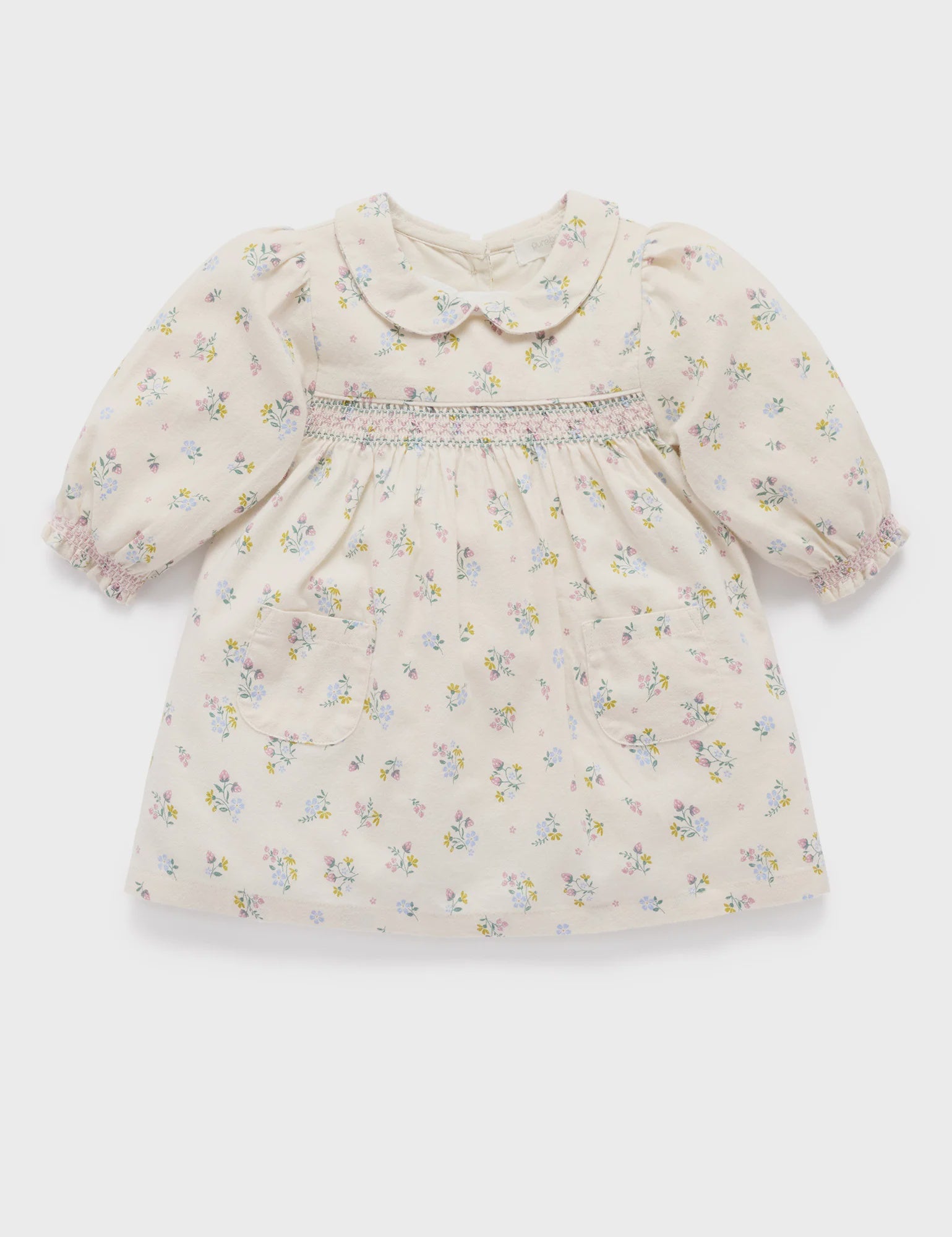 Pure Baby - Strawberry Smocked Dress - The Ivy Room Adelaide