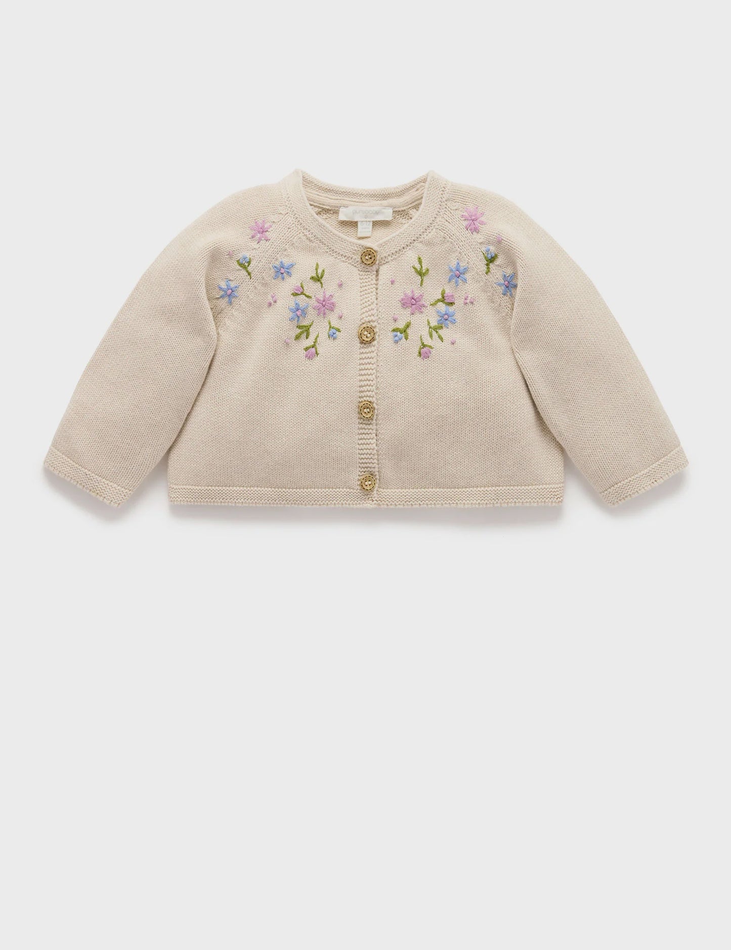 Purebaby - Posie Cardigan Cream