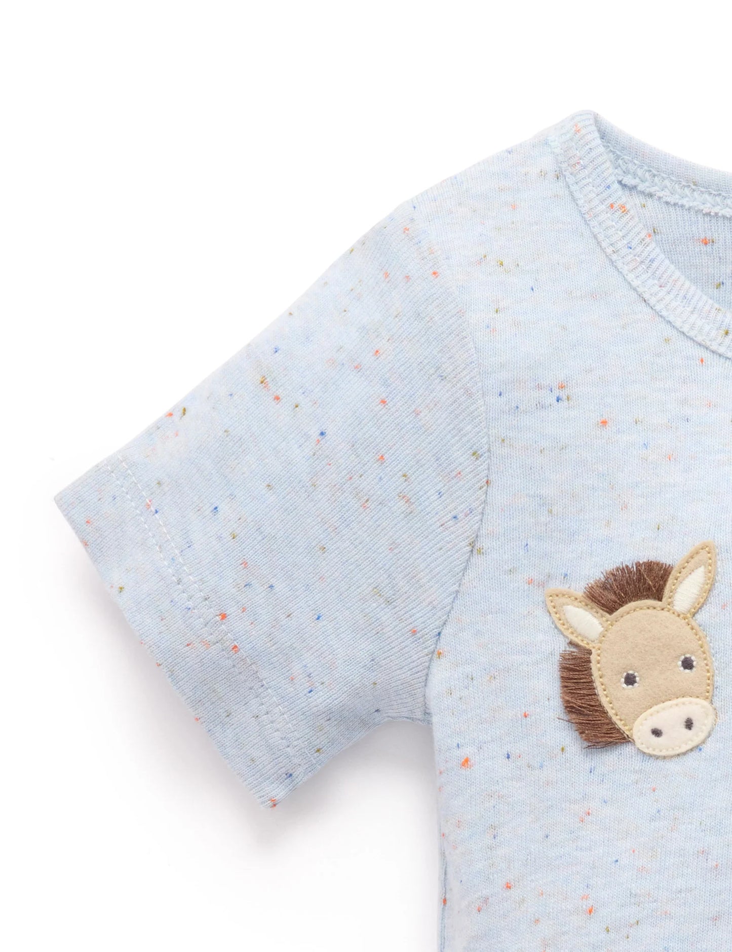 Purebaby - Bodysuit Azul Neppy