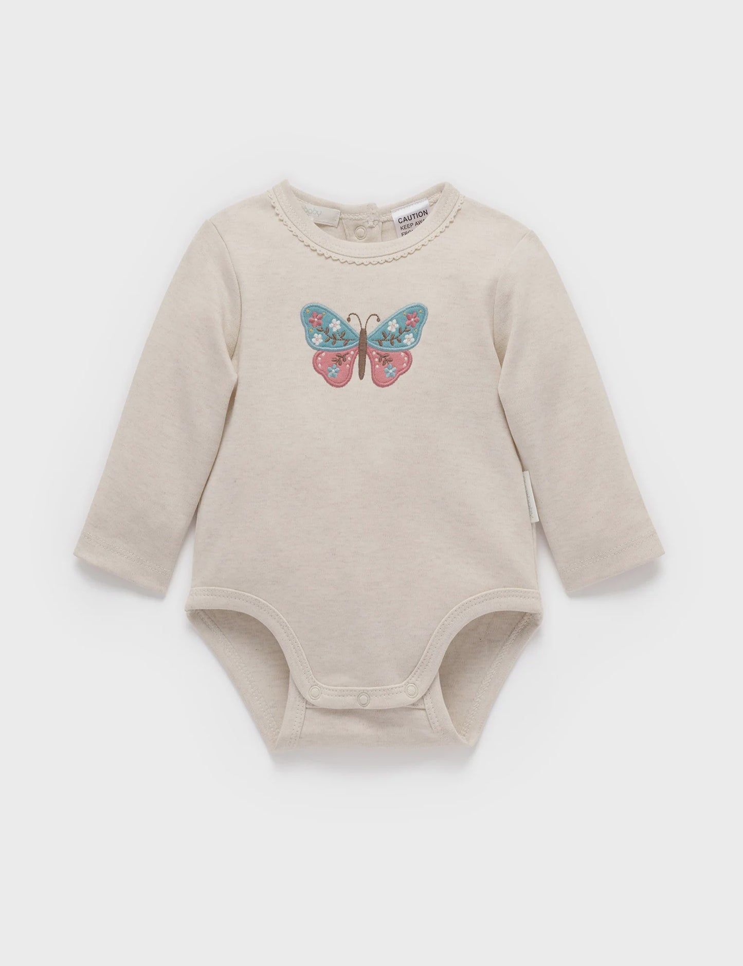 Purebaby - Thick Bodysuit | Butterfly
