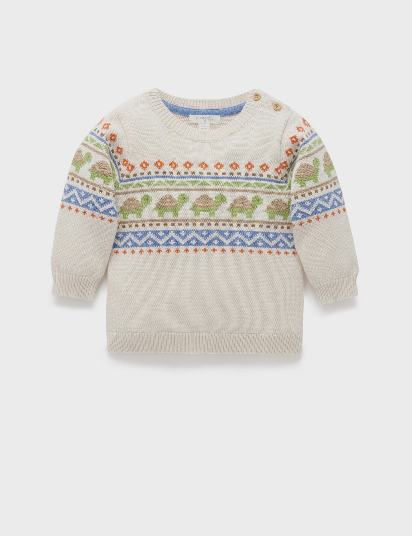 Purebaby - Little Turtle Jumper