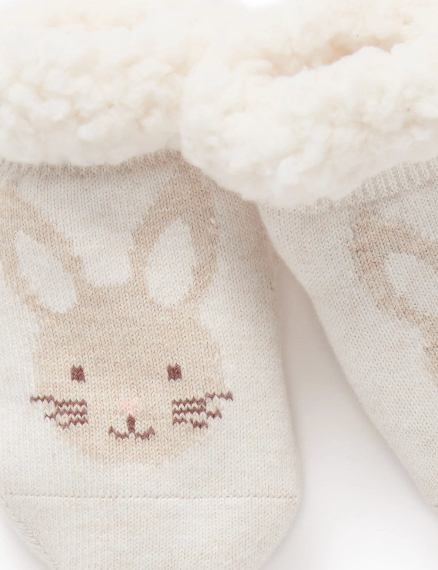 Purebaby - Bunny Cosy Socks