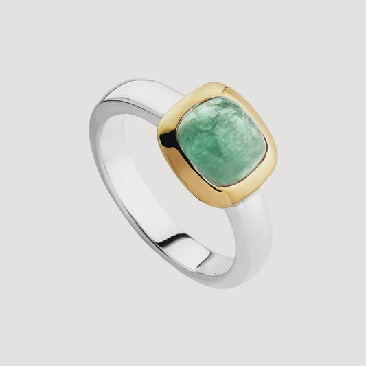 Najo - Aura Green Aventurine Ring
