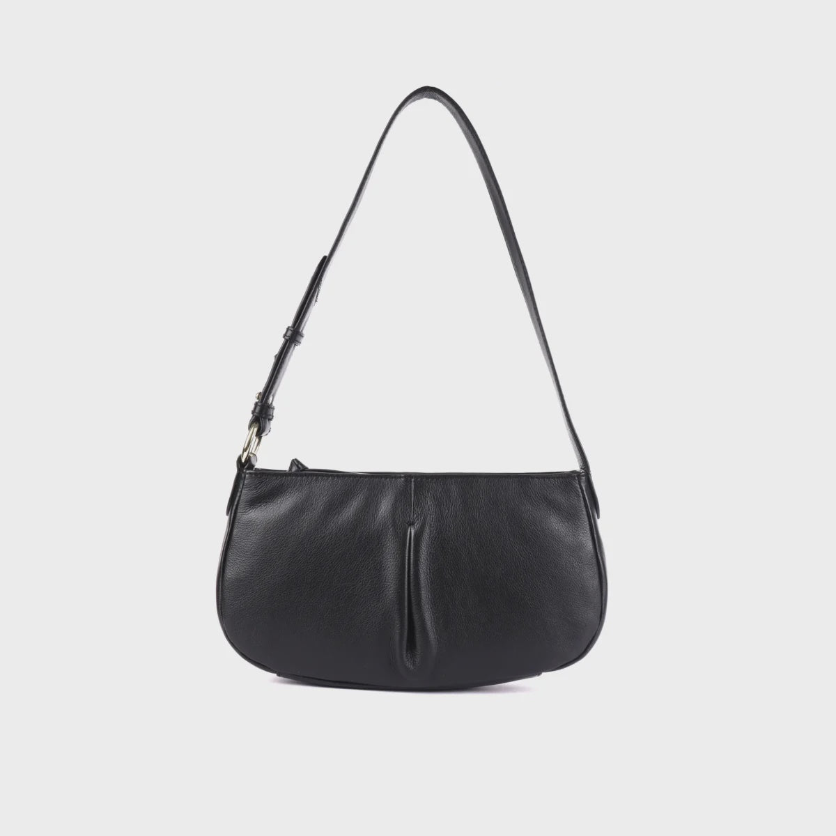 Rugged Hide - Athens Black shoulder Bag