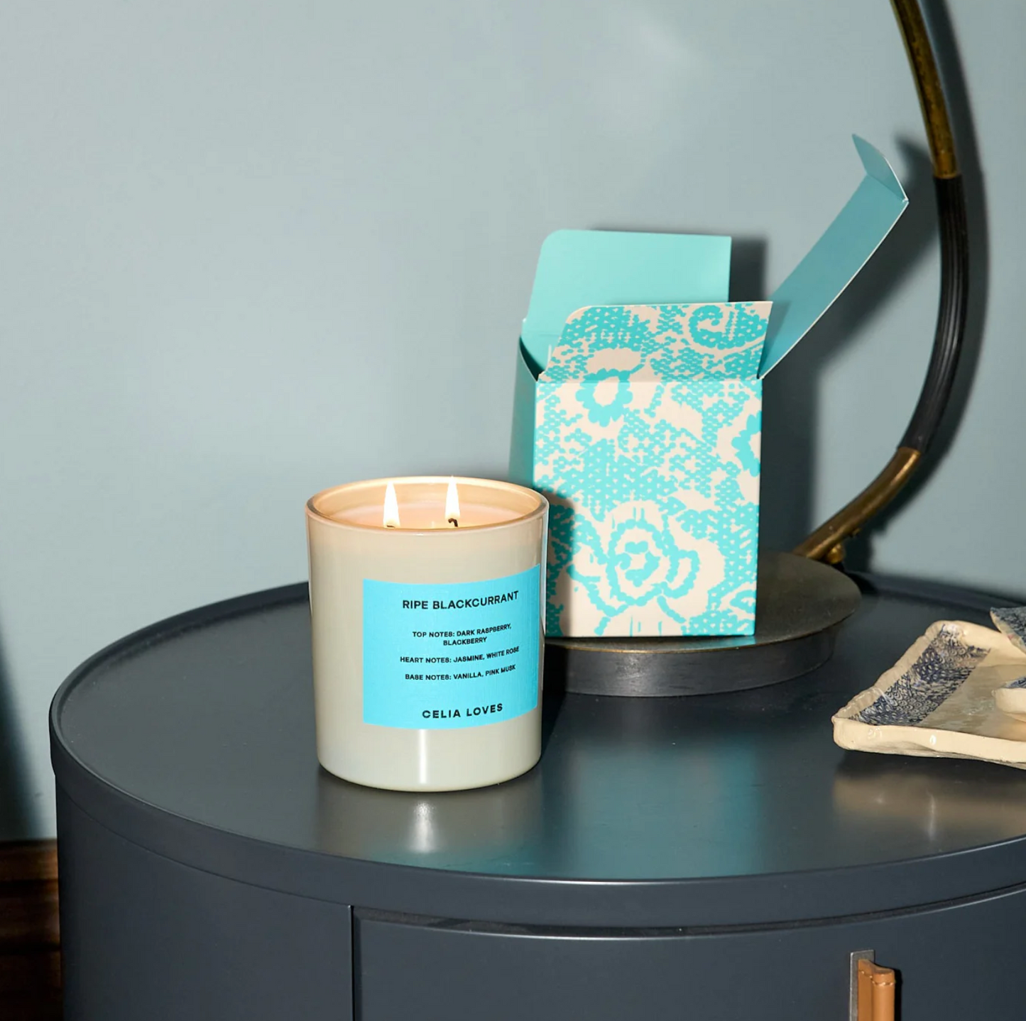 Celia Loves - 80hr Candle | Ripe Blackcurrent - The Ivy Room Adelaide