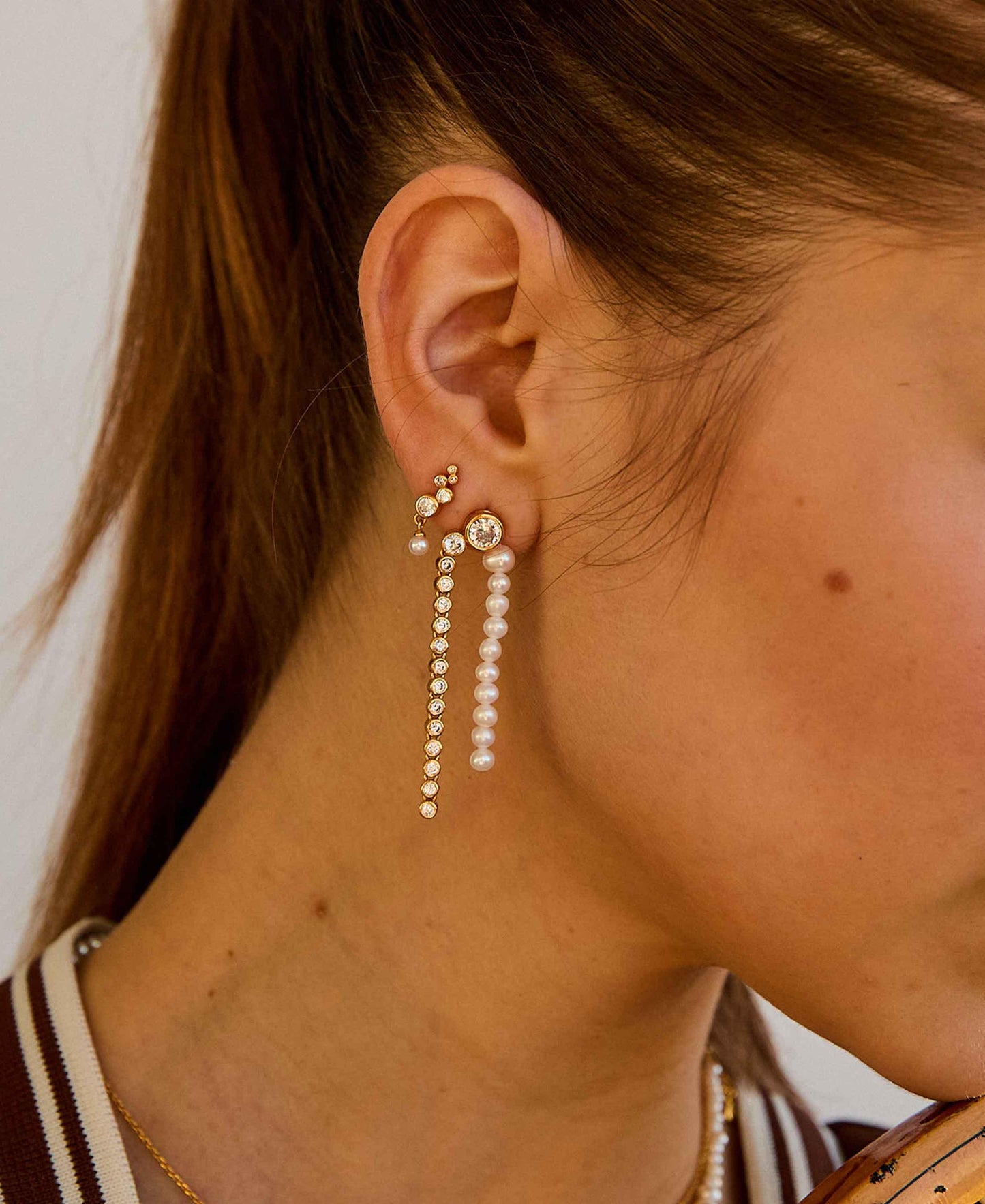 Hultquist - Sienna Pearl Earring - The Ivy Room Adelaide